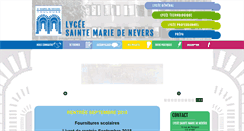 Desktop Screenshot of lycee-smdn.org